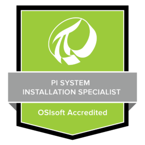PI System Installation Specialist (Accredited by OSIsoft)