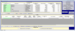 LSI Contracts HMI screenshot