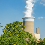 Nuclear plant cooling tower