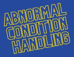 AbnormalConditionHandling