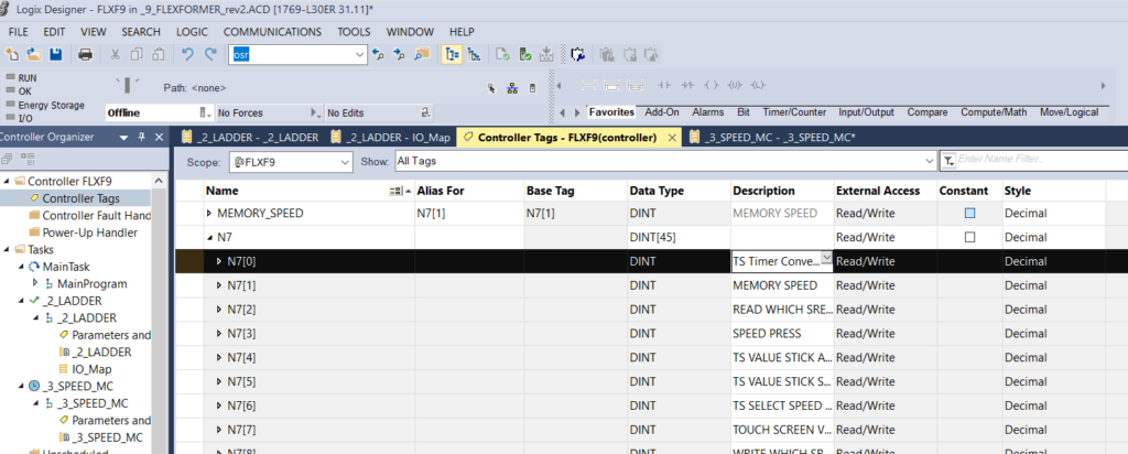Logix Designer screenshot