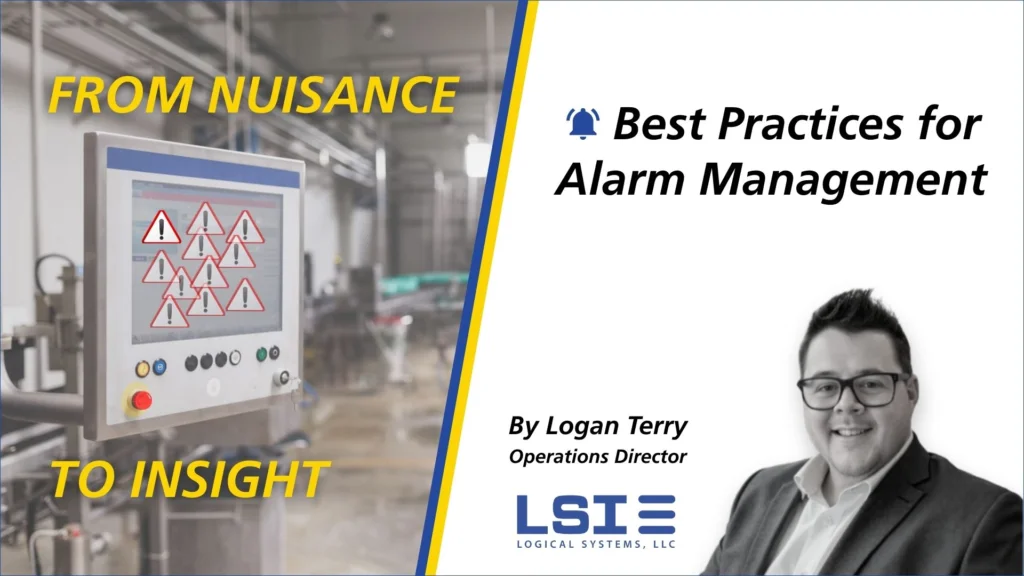 Best Practices for Alarm Management by Logan Terry